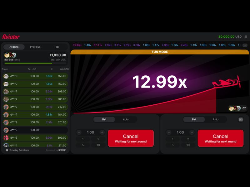 Registrarse en Aviator en Palms Bet