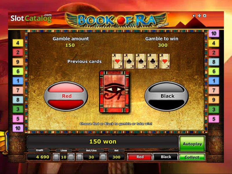 Jogue Book of Ra na Palms Bet