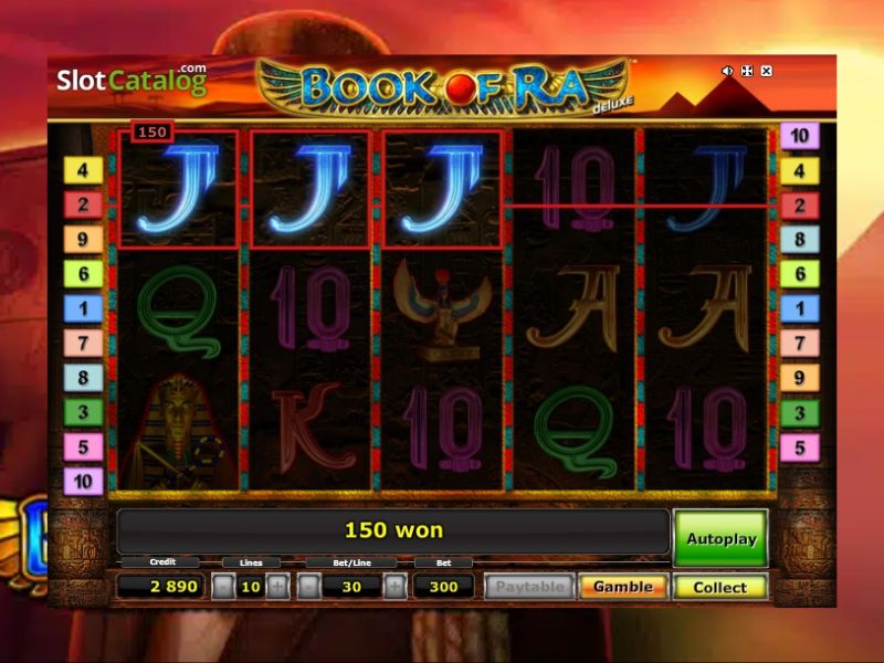 Estratégias de jogo para o Book of Ra