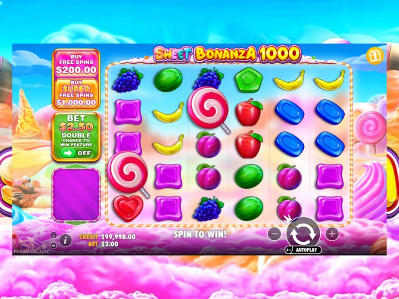 Juega a Sweet Bonanza en Palms Bet