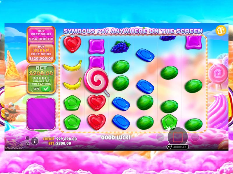 Bono de bienvenida para Sweet Bonanza